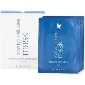 Bioceliuliozės kaukė su alavijais