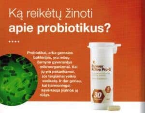 Forever probiotikai
