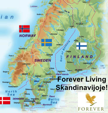 Forever produktai skandinavijoje